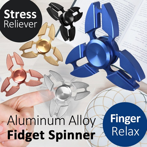 Spinner de dedo de aluminio